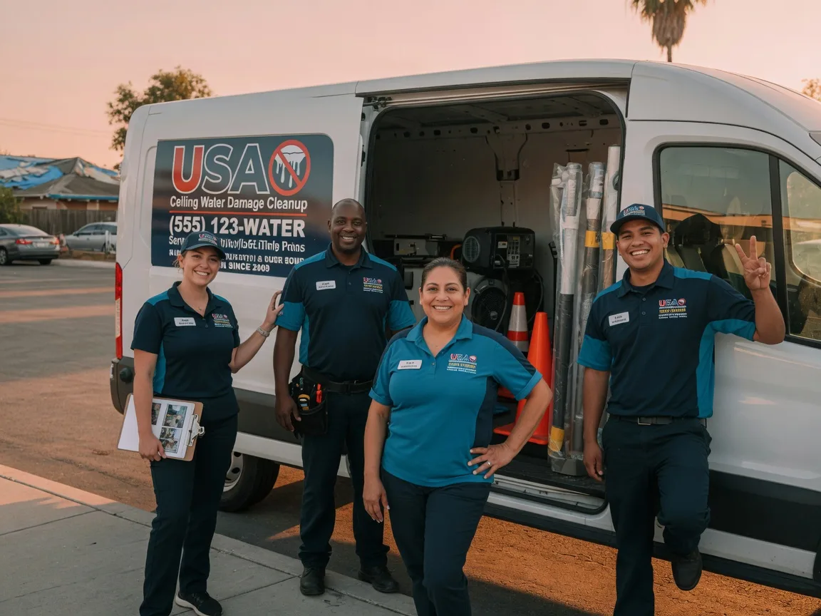 Ceiling Water Damage Restoration company in Jennings, LA